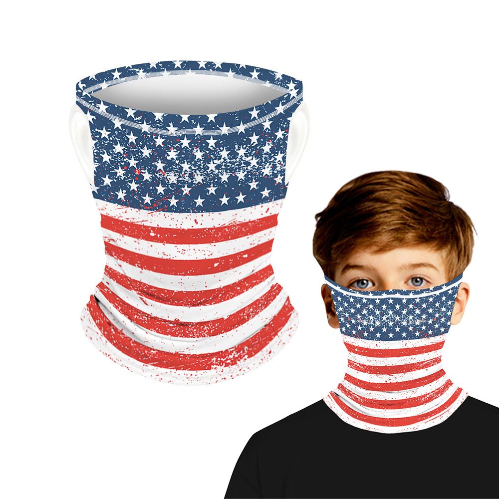American Flag Headscarf Neck Warmer Windproof Full Face