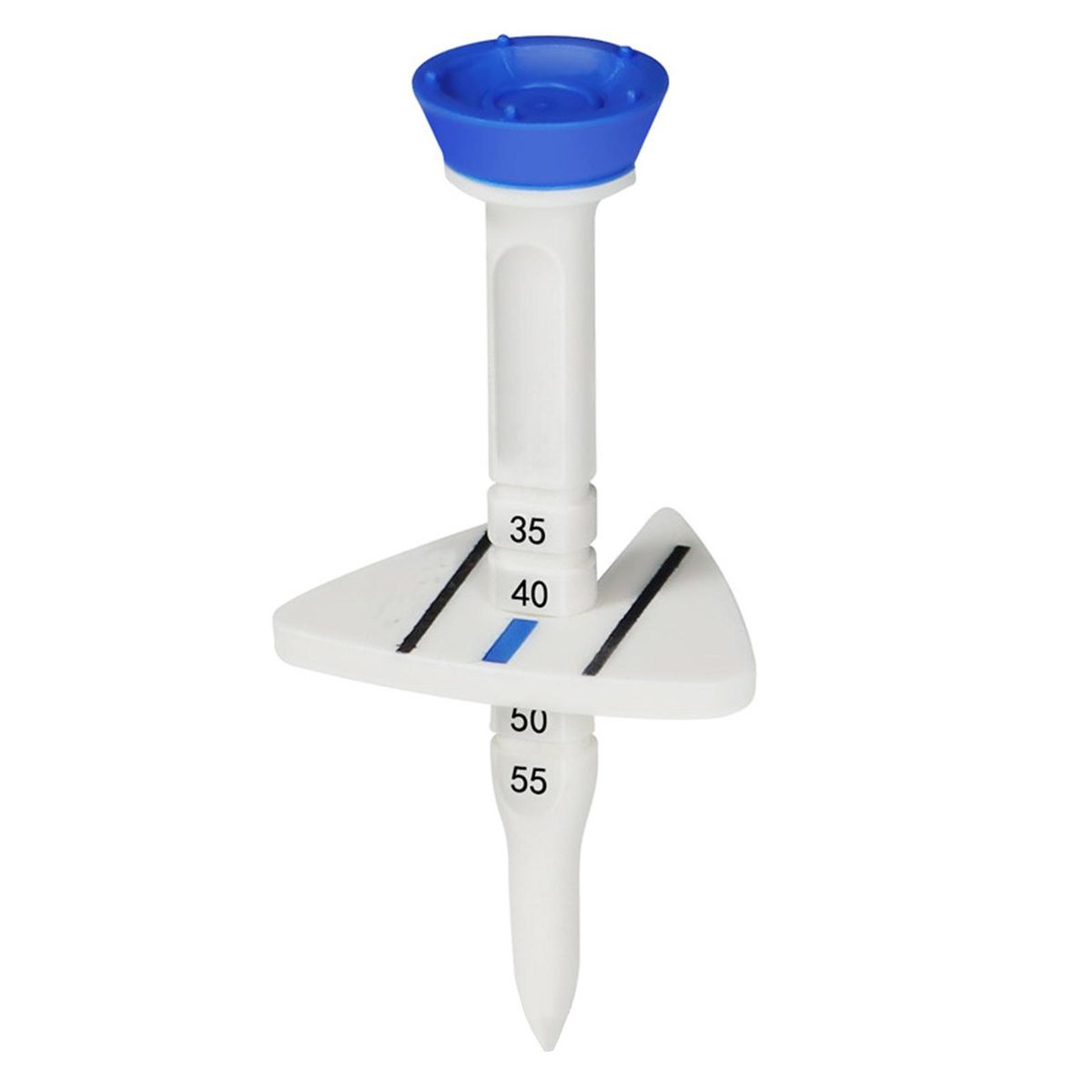 Big Head Golf Tee Premium Adjustable Golf Tee Reduce Friction Big Head Blue