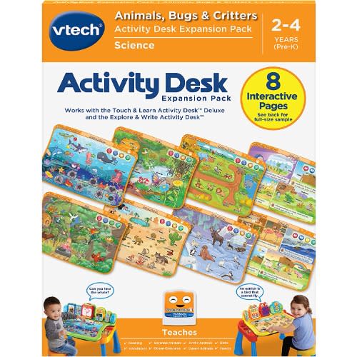 Touch And Learn Activity Desk Expansion Pack - Animals - Bugs And Critters