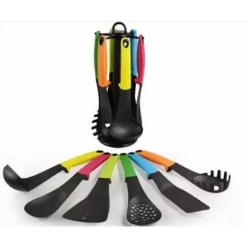 Non Stick Cooking Spoon Set - 6 Pieces