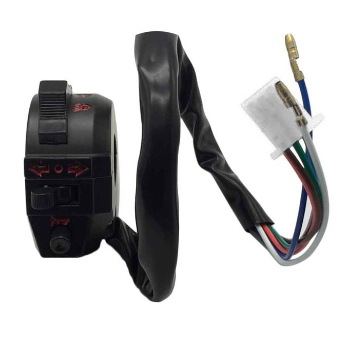 Motor Y Le Dirt Bike ATV Turn Signal Horn Light Low High Beam Left Swit H-black