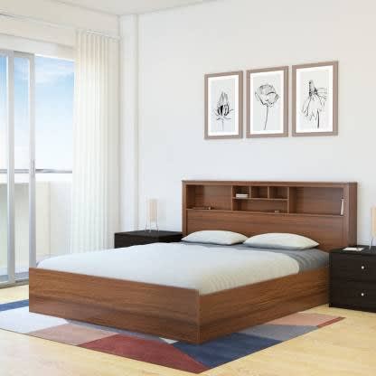 Perfect Homes Engineered Wood Kings Bed