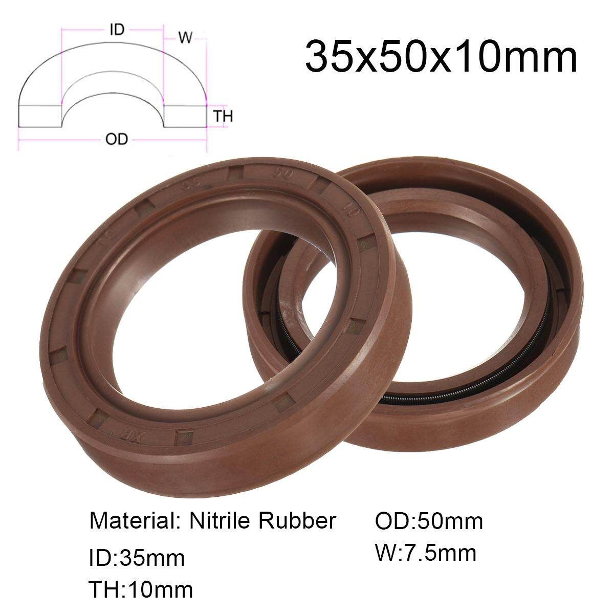 Crankcase Cover Oil Seal For 406CC 186F 418CC 186FA Engine 35*50*10MM