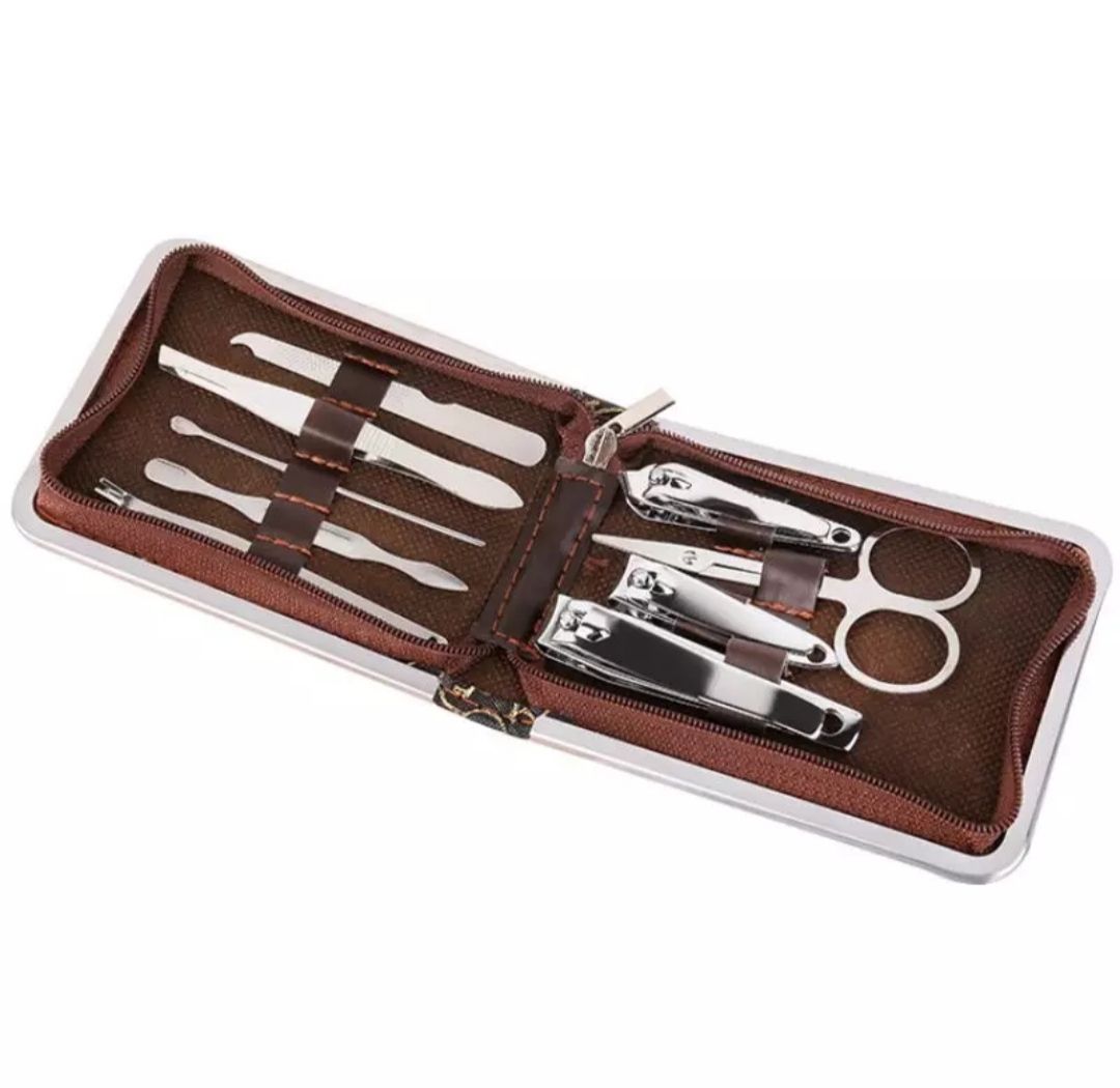 Nail Clipper Cutter Trimmer Grooming  Kits With Storage Case