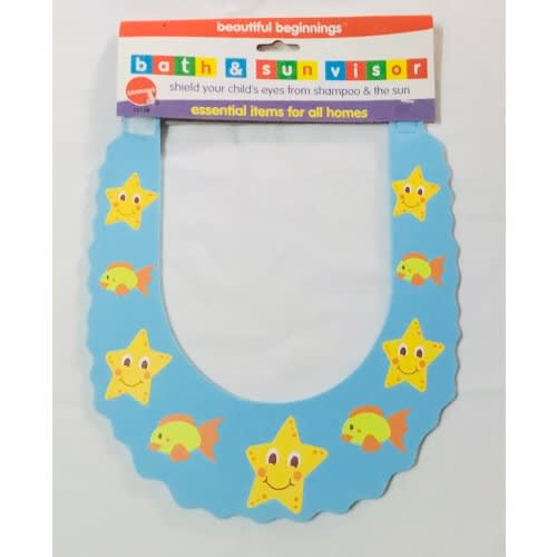 Kid&rsquo;s Bath And Sun Visor Blue