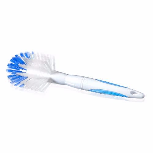 2-in-1 Bottle And Teat Brush - Blue