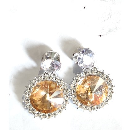 Diamante 2 In 1 Ear Rings