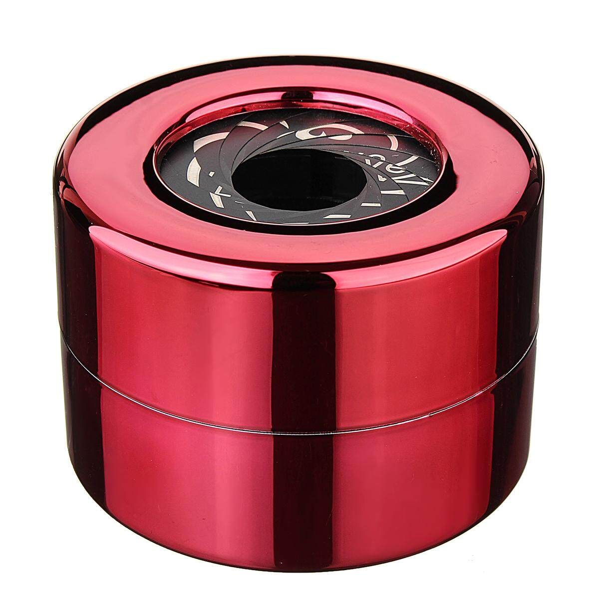 Mirror Plastic 5.6*4cm Revolvable Ring Ring Box Meihong Love