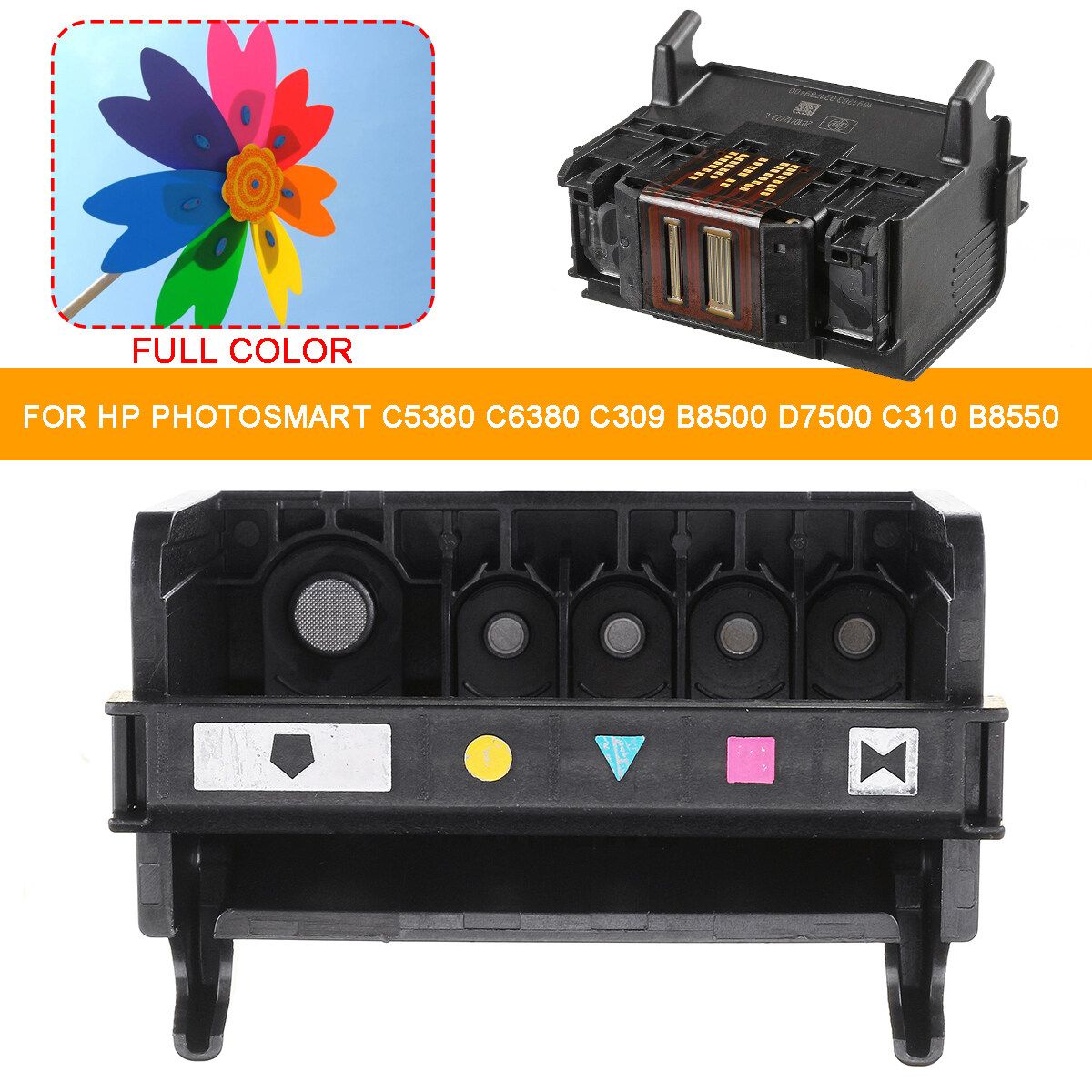 Printer Head Printhead For Photosmart C5380 C6380 C309 B8500 D7500 C310 B8550