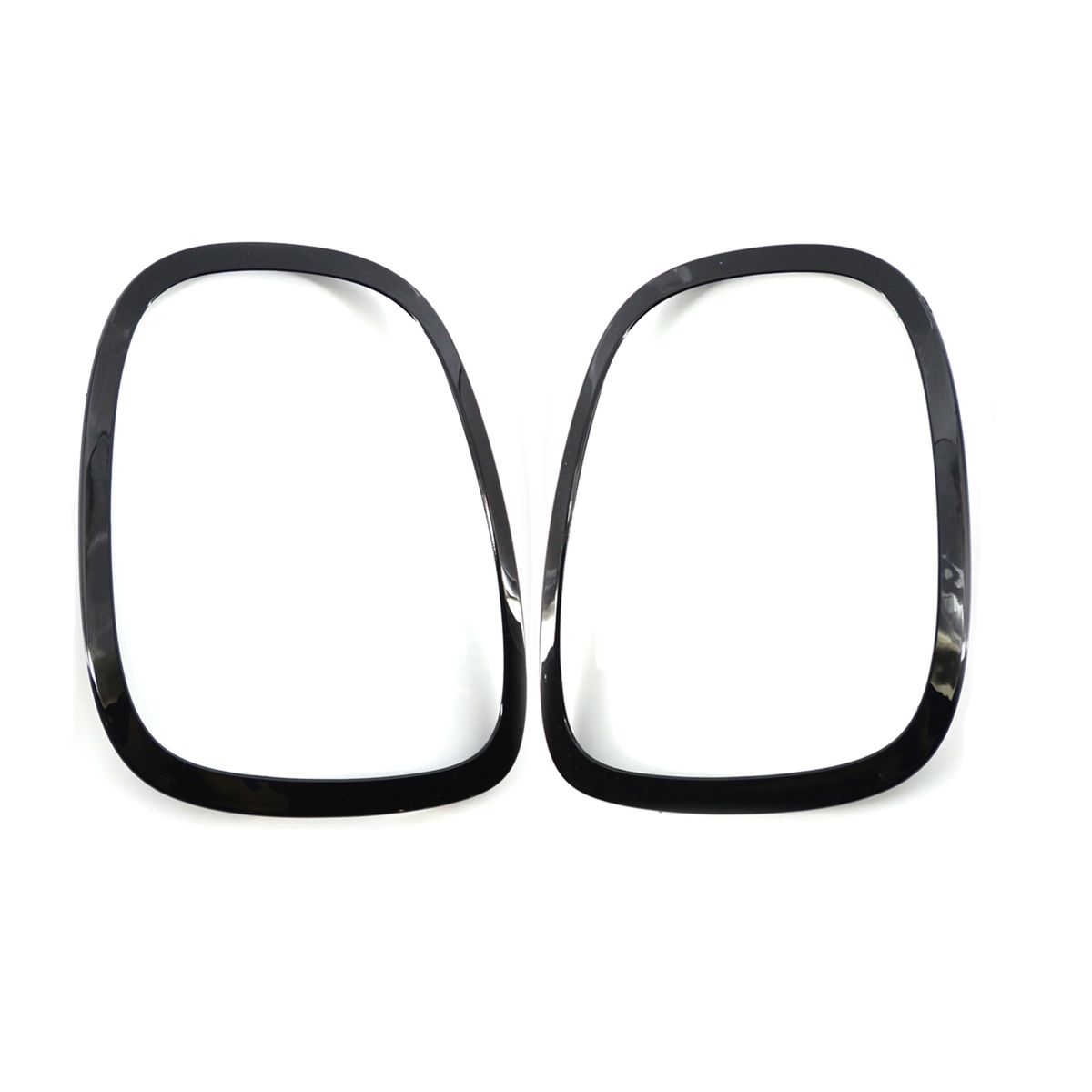 Tail Light Lamp Trim Ring 2pcs Replacement For BMW Mini