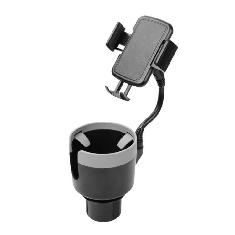 2 In 1 Car Cup Holder Extra Large Mobile Phone Holder