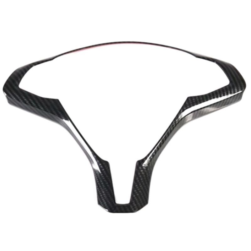 Carbon Fiber Car Inner Steering Wheel Frame Trim Steering