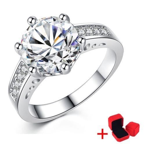 Engagement  Ring+ Ring Box