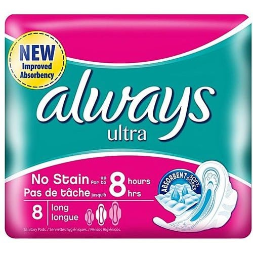Ultra Sanitary Pad - Long - Set Of 5