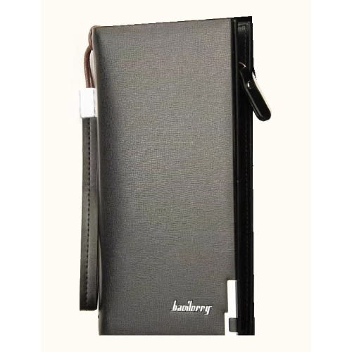 Leather Men's Wallet With Strap