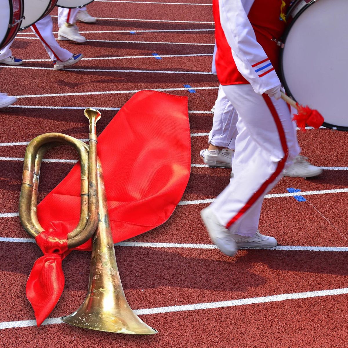 Cavalry Trumpet With Mouthpiece Scout Bugle For Beginner