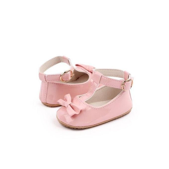 Fashion Party Baby Princess Flat Shoes Newborn Soft Rubber Sole Walking Shoes