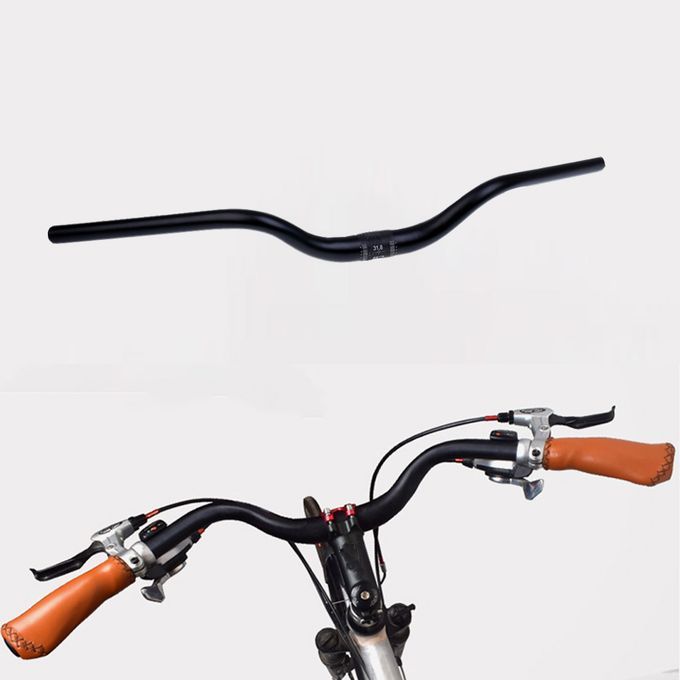 Retro Bike Handlebar Aluminum Alloy Bent Bar Bicycle Handlebar 31