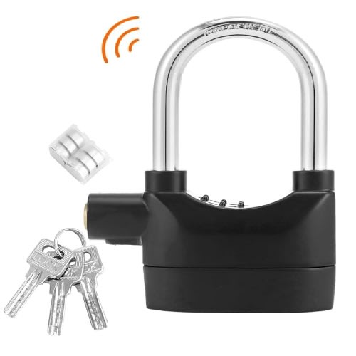 Anti-theft Security Alarm Padlock