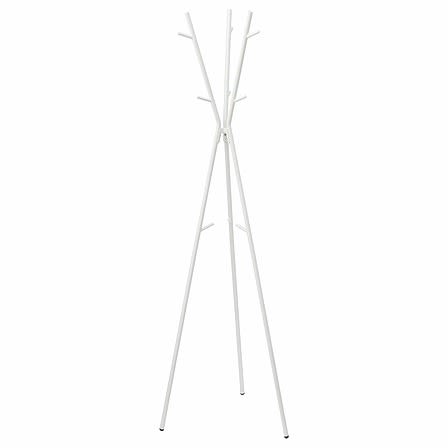 Ekrar Hat And Coat Stand - 169cm - White