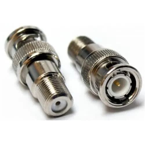 100 Pieces-bnc Male To Av Female Plug Connector For Cctv Camera