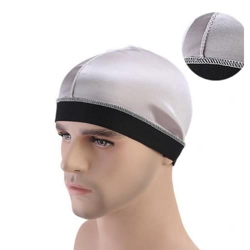 Silk Wave Cap-grey